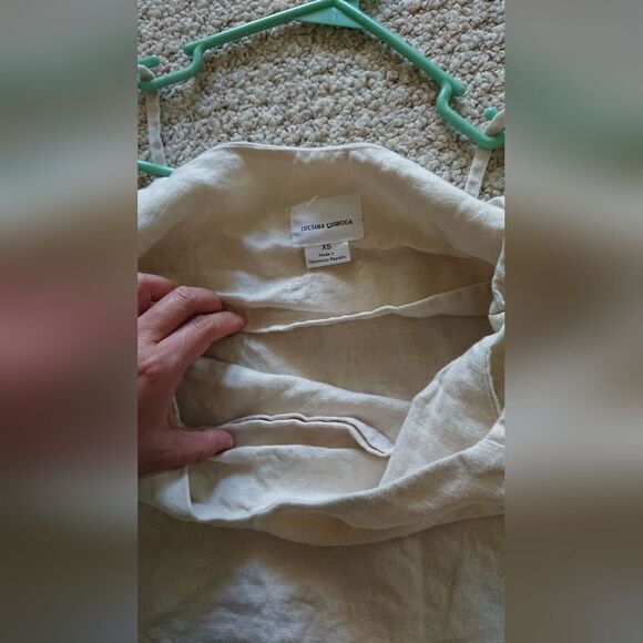 Luciana Quiroga Linen tank top size XS - Picture 11 of 11